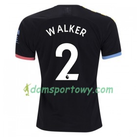 Koszulka Manchester City Walker 2 Wyjazdowe Koszulki Piłkarskie 2019-2020 Krótki Rękaw 